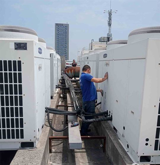 番禺中央空调制热和不制冷系统维修方法